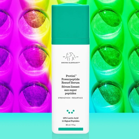 🆕 Drunk Elephant Protini Powerpeptide Resurfacing Serum • Full Size, New In Box - Picture 3 of 15